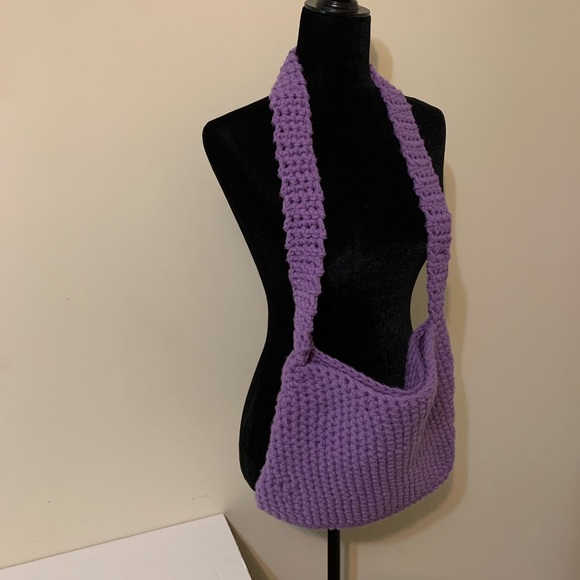 Crossbody Bag handmade crocheted - Picture 8 of 13